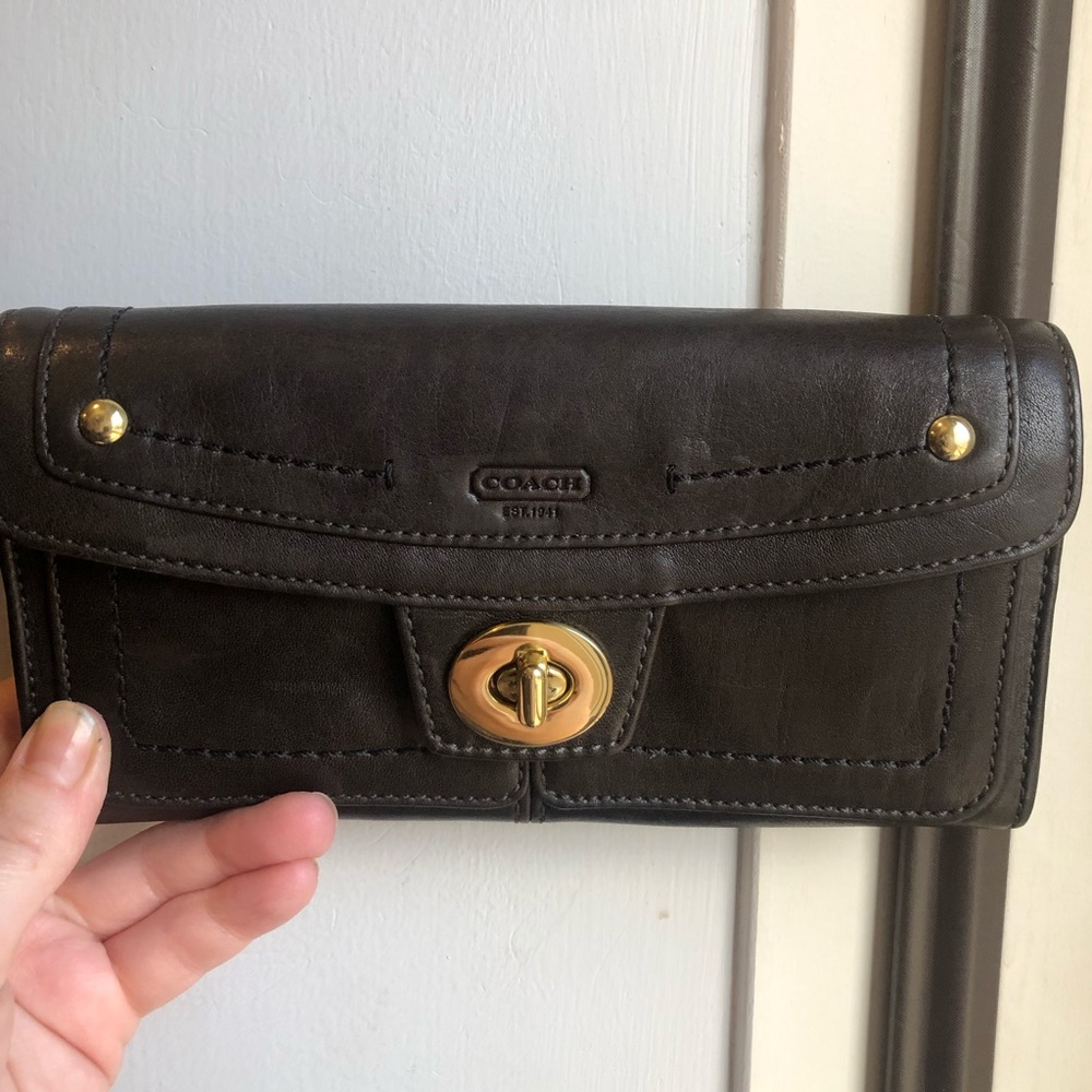 Coach Turnlock Wallet